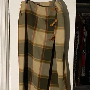Plaid skirt